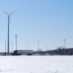 Two Wind Turbines in Holland, MI Photo 2